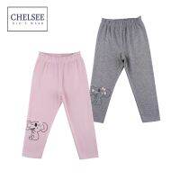 Chelsee กางเกงเลกกิ้ง เด็กผู้หญิง รุ่น 237903 ลายลายหมีโคอาล่ามาร์ช ผ้า 95%Cotton 5%Spandex มีความยืดหยุ่น อายุ 2-10ปี กางเกงเด็กโต