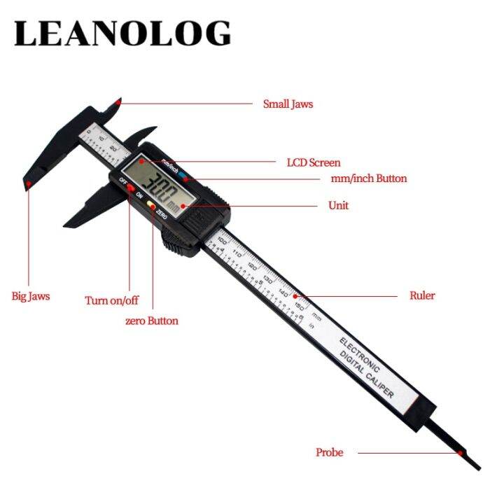 Limited Time Discounts Digital Caliper 6 Inch Electronic Vernier