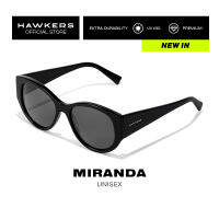 HAWKERS Black MIRAndA Sunglasses For Men And Women. UV400 Protection. Official Product Designed In SpaIn HMIR21BBX0