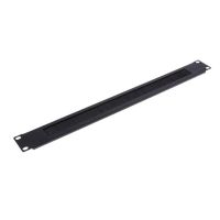 1U 19Inch RACK MOUNT Blanking Plate Rack Mounting Blank Network Brush Panel Server Cabinet Cable Management Cable Management