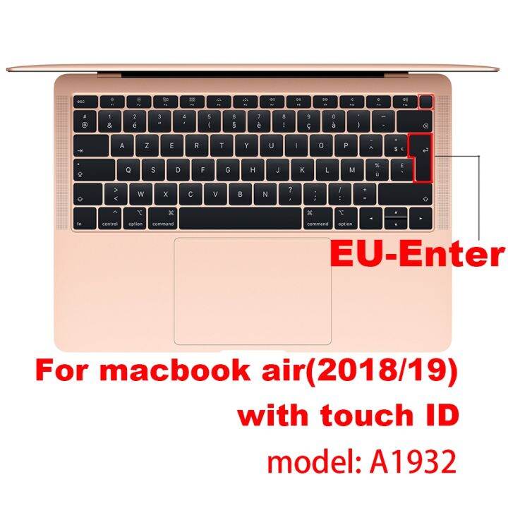 european-version-for-macbook-air-13-a1932-notebook-keyboard-cover-laptop-keyboard-french-german-spanish-italian-japanese-eu