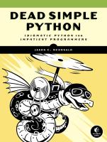 หนังสืออังกฤษใหม่ Dead Simple Python : Idiomatic Python for the Impatient Programmer [Paperback]