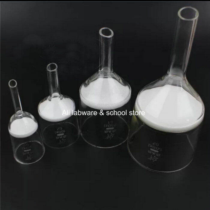 1PCS 30ml to 2000ml Lab Glass Buchner Funnel, glass core funnel G1G5