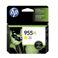 หมึกอิงค์เจ็ท HP 955XL Y แท้ สำหรับ HP Office Jet Pro 8210/ 8216/ 8720 AIO/ 8730 AIO/ 8740 AIO/ 8745  AIO/ 8710 AIO/ 7740 Wide Format