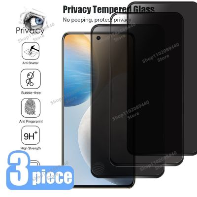 3PCS Full Cover Anti-Spy Screen Protector For VIVO X70 X60 X50 X30 X20 X27 X21 Privacy Glass for VIVO X20 X9S X9 Plus X27 Pro