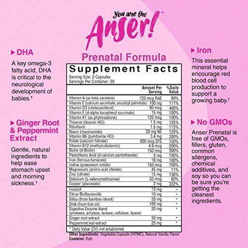 [PREORDER] Prenatal Vitamins with Digestive Relief Blend to Ease