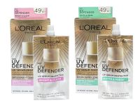 (กล่อง6ซอง) Loreal UV Defender UV Serum Protector SPF 50 PA++++ ลอริอัล เซรั่มกันแดด 5.5 มล. x 6ซอง