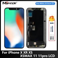 AAAA โอแอลสำหรับ iPhone X LCD XR XS หน้าจอ MAX Incell Display แผงหน้าจอทัชสกรีนสัมผัสสำหรับ iPhone 11 Pro Max LCD 12 Pro อะไหล่ LPL37132จอแสดงผล