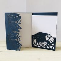 ♗✚ Metal Cutting Dies colleague graduation invitation Dies Stencil Scrapbook DIY Paper Cards Embossing Handmade Gift