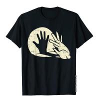 Rabbit Animal Bunny Lover Shadow Play Pun Tshirt Shirts Prevailing Men T