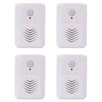 4X Sensor Motion Door Bell Switch MP3 Infrared Doorbell Wireless PIR Motion Sensor Voice Prompter Welcome Door Bell