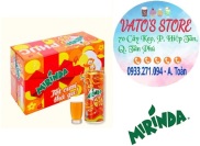 Thùng 24 lon Nước ngọt MIRINDA cam lon 320ml Lốc 6 lon Nước ngọt MIRINDA