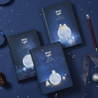 Moon Night Notebook A5 Handbook Diary Kawaii DIY Sketchbook Diary Watercolor Drawing School Korea Stationery For Student Study