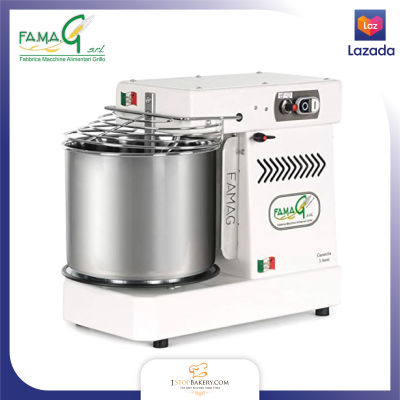 Famag AgriEuro IM5/S/10 Vel. Ribaltabile Dough mixer (0.5kg/5kg.) / เครื่องผสมแป้งขนมปัง