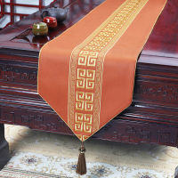 Table Linen Table Runner ผ้าวิทยาศาสตร์และเทคโนโลยีใหม่ธงโต๊ะจีนเย็บปักถักร้อยเซนโต๊ะน้ำชาผ้าปูโต๊ะตู้ทีวีผ้าคลุมโต๊ะผ้าธงเตียง