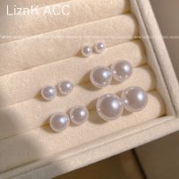 Original s925 silver high-end light luxury pearl earrings for women small simple design hot style earrings 2023 new trend