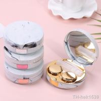 【CW】❦  1PC Hot Marble Contact Carry Mirror Lenses Pupil Storage