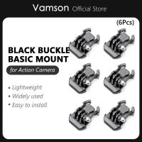 Vamson ติดตั้งอะแดปเตอร์สำหรับสรูแบบยาวเสริมสำหรับ Gopro 10 9 8 Insta360หนึ่ง X2สำหรับ DJI Action 2 Gopro VP108