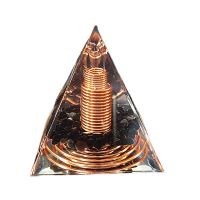Spiral Coil Pyramid Handmade Home Decoration Crystal Gravel Spiral Pyramid Crafts