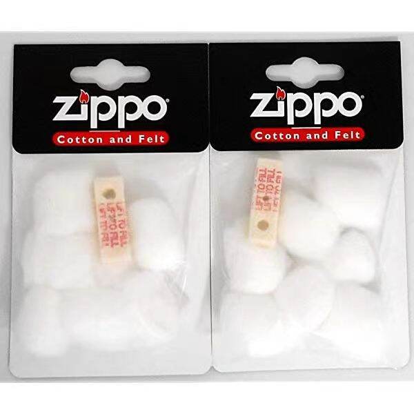 Zippo Cotton Felf 2 Pack for Zippo Lighter Lazada