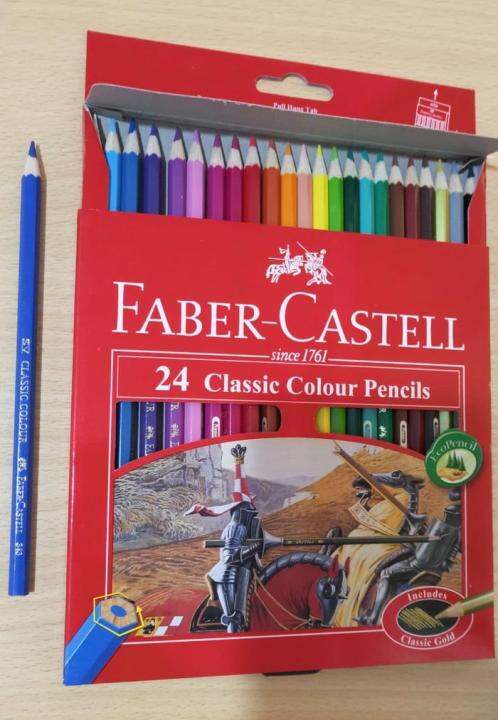 Pensil Warna Faber Castell Isi 24 CLASSIC | Lazada Indonesia