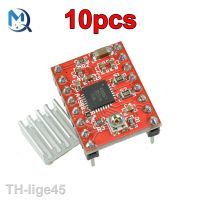 2023₪◇ 10pcs A4988 StepStick Stepper Driver sink Reprap Printer Parts Motor With Heatsink Accessorie