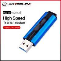 【CW】 WANSENDA USB 3.0 Flash Drive Speed 512GB 256GB 128GB External Storage 32GB 64GB Metal Sticks