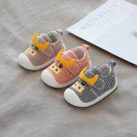 [Cocco figure-]รองเท้าเด็กวัยหัดเดิน BabyBoysShoes ลื่น OutdoorWalkers ฤดูใบไม้ผลิด้านล่างนุ่ม SKX001