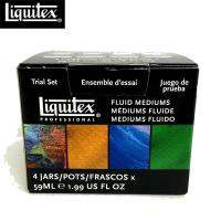 ชุดมีเดียม Liquitex Fluid mediums 4×59ml. #699297