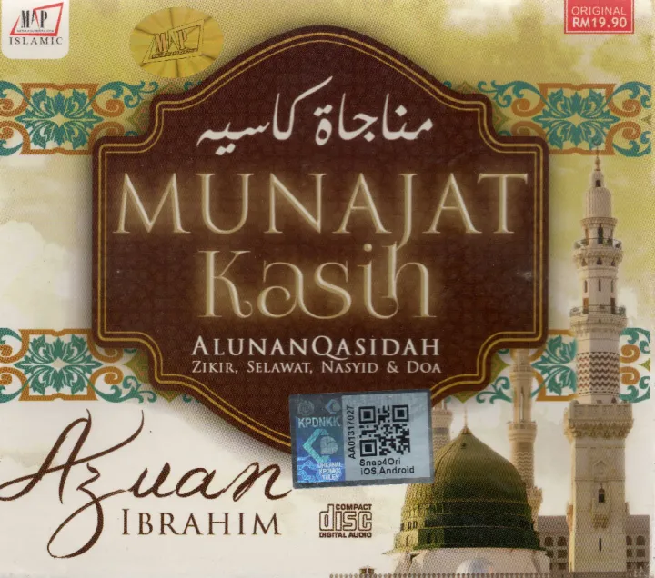 Cd~munajat Kasih Alunan Qasidah Zikir Selawat Nasyid And Doa 11 Lagu