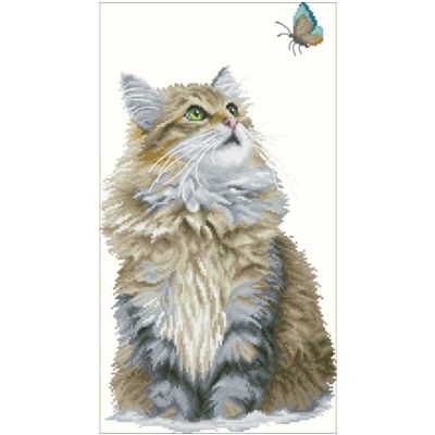 【CC】 and butterfly patterns Counted 11CT 14CT 18CT Chinese Kits Embroidery Needlework Sets