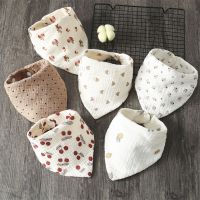 【YD】 Soft Cotton Bib Baby Scarf Color Newborn Kid Feeding Drool Saliva Infant Bandana Burp