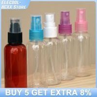 1/3PCS 120ml Refillable Bottles Transparent Plastic Atomizer Empty Spray Bottle Portable Travel Accessories Cosmetic Containers Travel Size Bottles Co