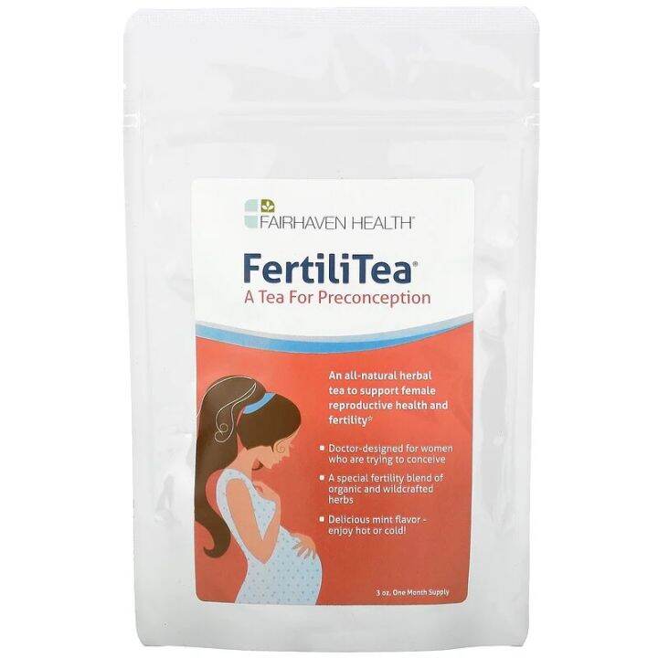 [PREORDER] FAIRHAVEN HEALTH FERTILITEA FOR PRECONCEPTION 3OZ WOMEN