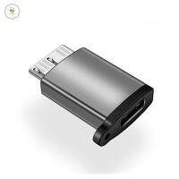 USB ใช้ในการชาร์จอะแดปเตอร์ชาร์จเร็ว Micro 3.0ความเร็วสูงสำหรับแล็ปท็อป HDD Micro B ตัวผู้ขั้วต่อ OTG ตัวแปลง USB3.0 C เป็น Micro B