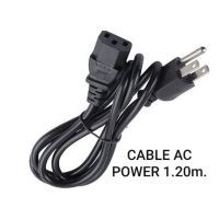 CABLE (สายไฟเอซี) สายไฟ Power คอมพิวเตอร์ (สาย AC Power) ยาว 1.20