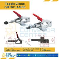 ท็อกเกิ้ลแคลมป์ Toggle Clamp แบบดัน GH-301-AMSS.SUS 304 Tumbled Finish