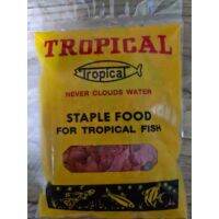 อาหารปลาแบบแผ่น Tropical 10 g.เหมาะสำหรับปลาสวยงามทุกชนิด???สั่งขั้นต่ำ 3ซอง