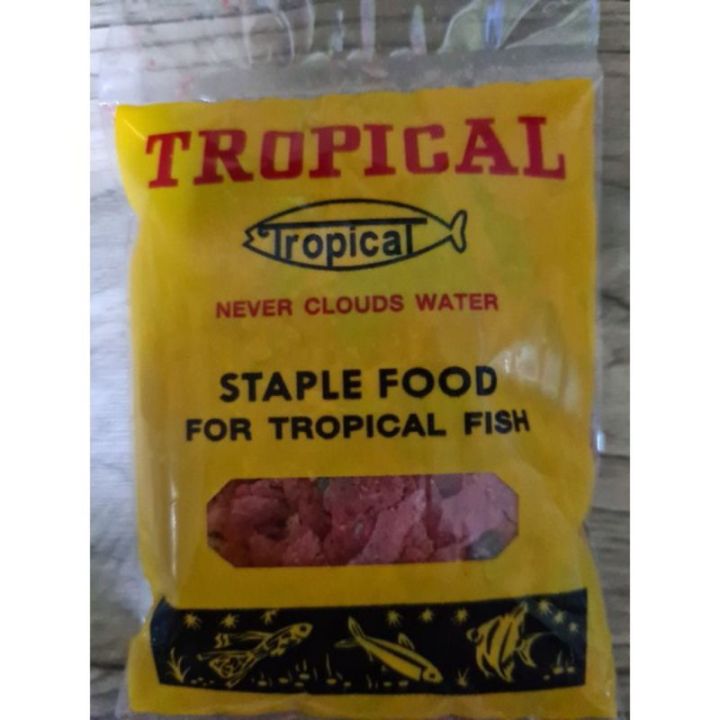อาหารปลาแบบแผ่น-tropical-10-g-เหมาะสำหรับปลาสวยงามทุกชนิด-สั่งขั้นต่ำ-3ซอง