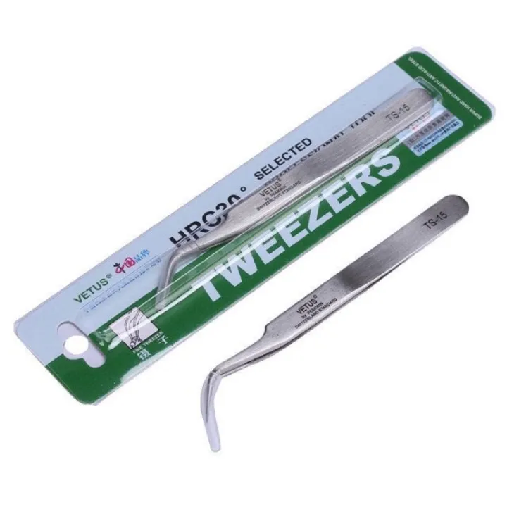 【New】 100 AUTHENTIC VETUS TWEEZERS (FOR EYELASH EXTENSIONS) Lazada PH