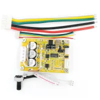 1Pcs DC 5-36V 350W BLDC Three-Phase Brushless (With Hall) Motor Controller Brushless Sensor Motor Driver