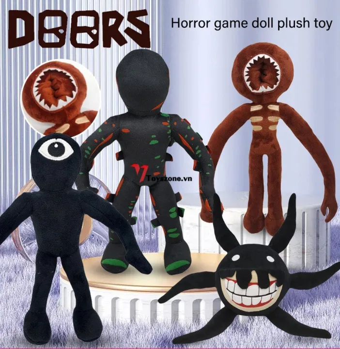 2022 Monster Horror Game Doors Plush 133 The Figure Plushies Toy For Fans T Soft Stuffed