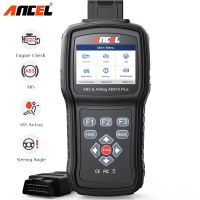 ANCEL AD610 Plus OBD2เครื่องสแกน,ตรวจสอบเครื่องยนต์ /Abs/srs พร้อม SAS รีเซ็ตรหัสทำความสะอาดอัตโนมัติเครื่องมือวินิจฉัย DTC EOBD ODB2ตรวจสอบเครื่องยนต์สำหรับรถยนต์ทุกรุ่นสแกน