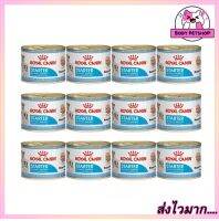 (ยกถาด 12 กระป๋อง) Royal Canin Starter Mousse Dog Can อาหารเปียกสุนัข สำหรับแม่สุนัขตั้งท้องและลูกสุนัข 195 กรัม