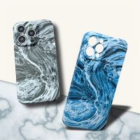 .Suitable For iPhone 14 Pro Max 14Pro Fashion marble Phone Case 13 hard plastic Back Cover