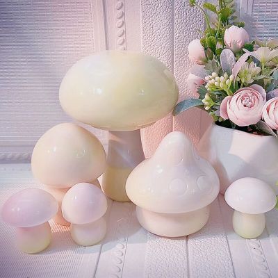 6PCS Mushroom epoxy resin silicone mold mushroom Lamp holder decor silicone mold gypsum mold cake chocolate candle silicone mold