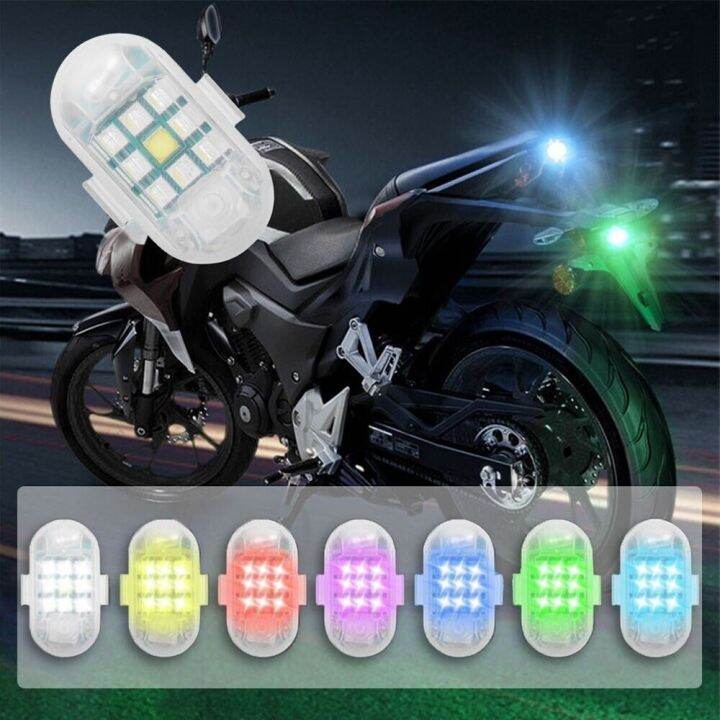 7 Colors Drone Strobe Light Usb Led Anti-Collision Bike Tail Mini Signal Light – Buy The Best Products In The Online Store - Foto 2