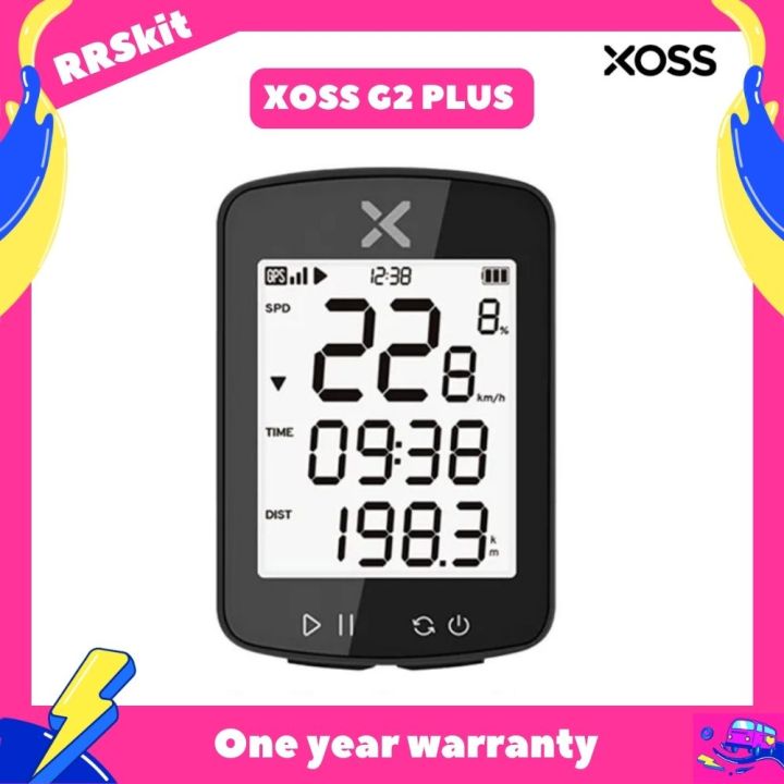 Xoss New G2g2 Plus Gps Cycling Computer Bicycle Wireless Speedometer Bluetooth Tracker