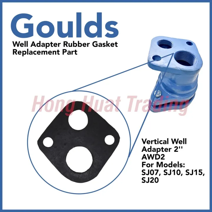 (IN STOCK) Goulds Deep Well Pump Vertical pter Rubber Gasket