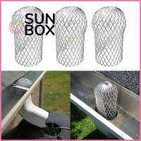 SUN BOX มีประโยชน์และดี ที่ดักเศษใบไม้ ตัวกรองท่อด้านล่าง ป้องกันการบล็อก ฝาครอบท่อฝน รางน้ำยาม ฝาปิดช่องระบายน้ำสำหรับระเบียง ท่อระบายน้ำบนหลังคา